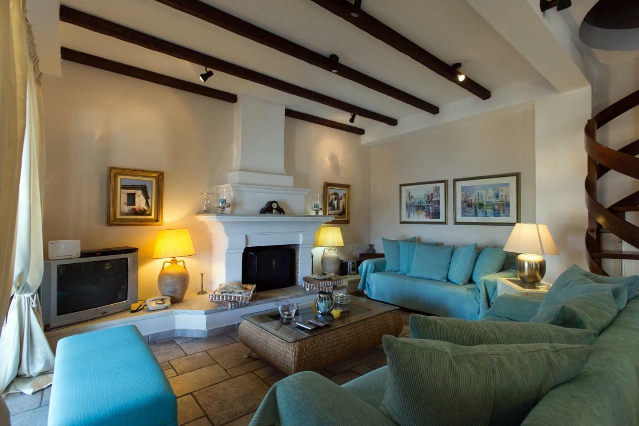 Imerolia Beach Villa Kassiopi Corfu Exterior foto